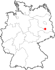Karte Ihlow bei Jüterbog